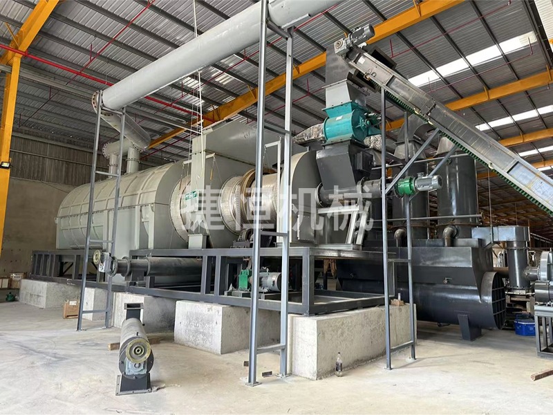 連續式炭化爐可以碳化哪些物料？